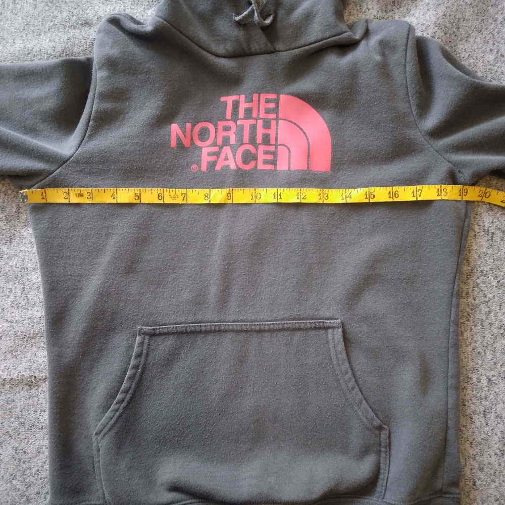 North Face Women's Small Hoodie Gray - Picture 8 of 10